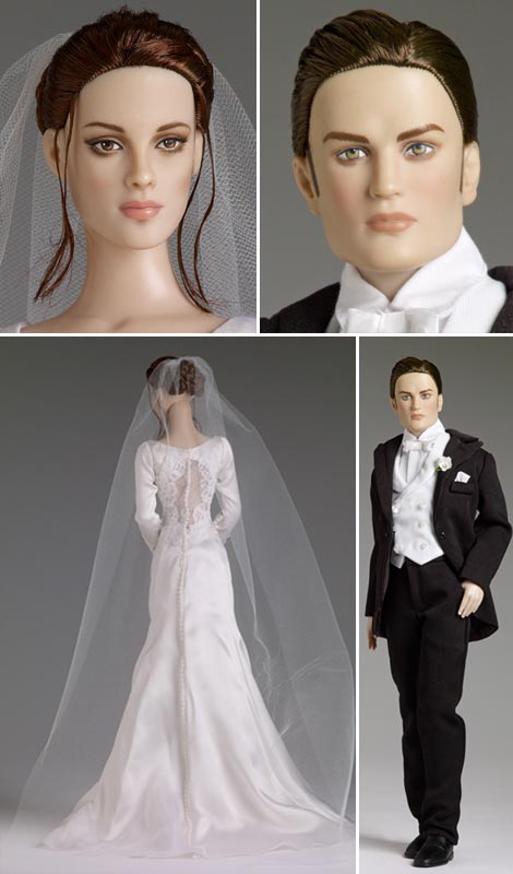 Twilight dolls Bella Edward wedding dolls
