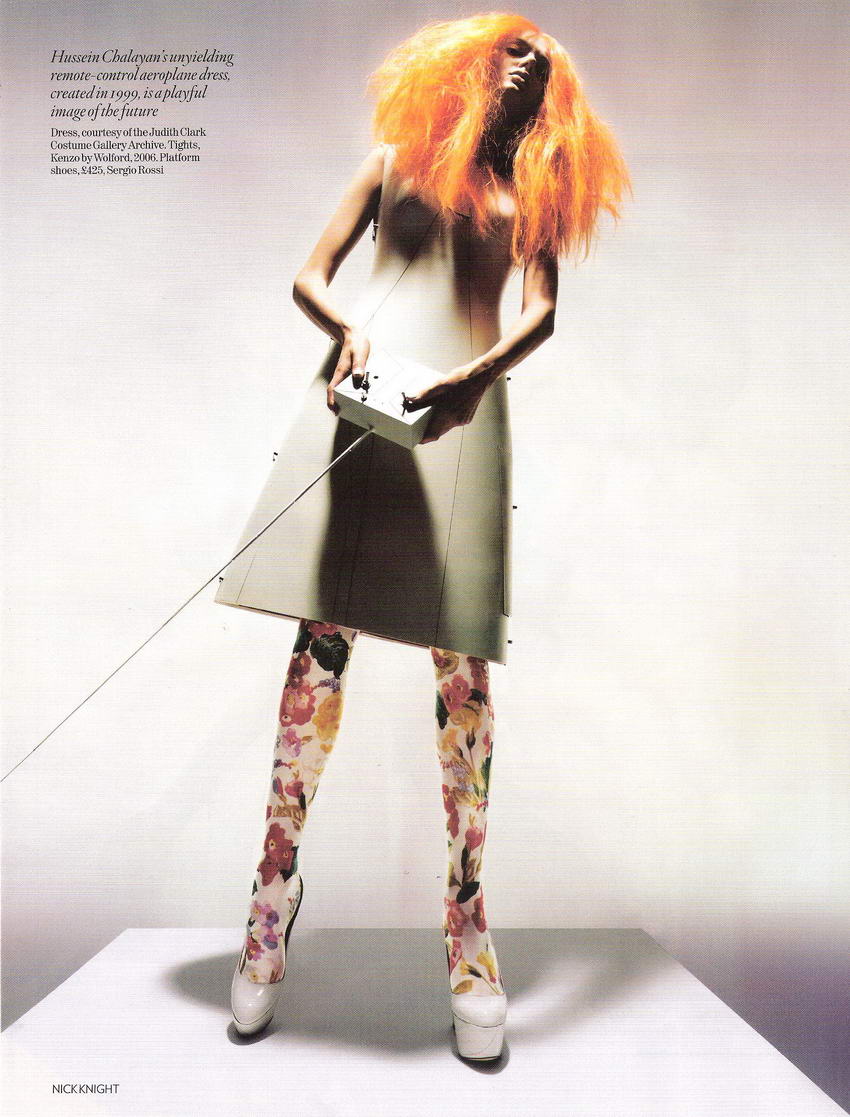 Unbelievable Fashion by Nick Knight for Vogue UK December 2008 pictures 7
