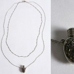 Urban Outfitters Perfume Bottle Necklace metal