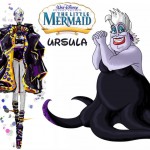 Ursula fashion update Disney Villains Little Mermaid