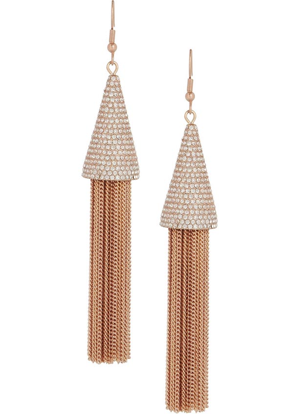 Valentine s day gifts ideas pink gold earrings
