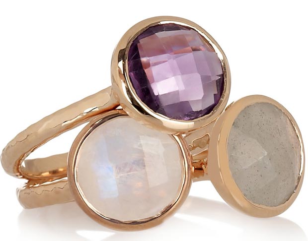 Valentine s day gifts ideas pink gold ring with stones