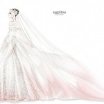 Valentino wedding dress designed for Anne Hathaway wedding