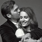Vanessa Traina and husband posing in Vogue