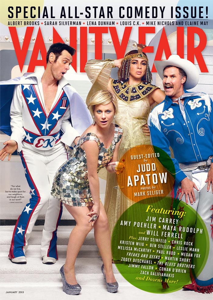 Vanity Fair January 2013 comedy issue