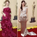 Vera Farmiga Sandra Bullock Marchesa dresses 2010 Oscars