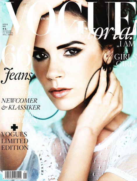 Victoria Beckham, The Queen Of Posh Vogue Germany May 2010