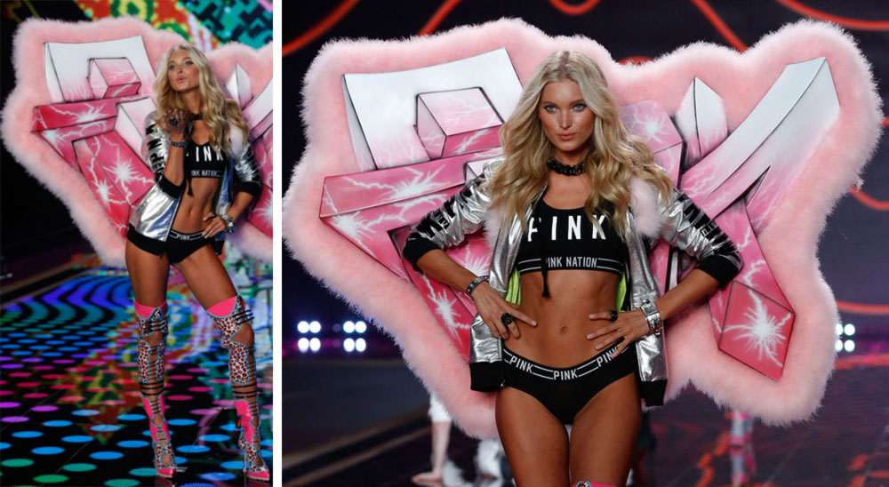 Victoria s Secret 2014 Fashion Show pink wings