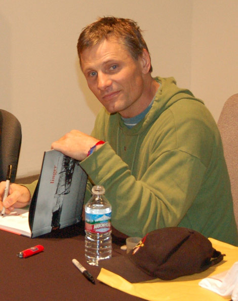 Viggo Mortensen book signing
