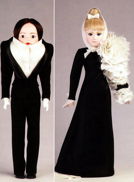 Viktor and Rolf doll black suit
