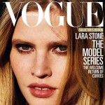 Vogue Australia models covers Lara Stone March 2013