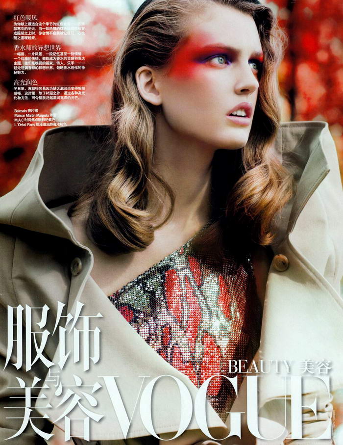 Vogue China January 2009 beauty 1