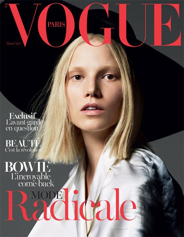 Vogue Paris radical March 2013 cover Suvi Koponen