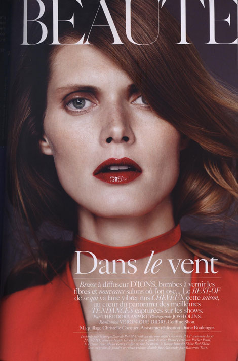 Vogue Paris September Beaute supplement