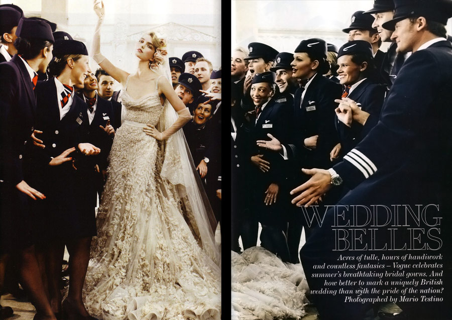 Vogue UK May 2011 bridal 2