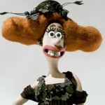 Wallace Gromit lady Campanula for Harvey Nichols
