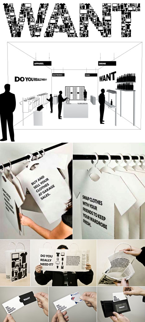 WANT, The Anti Retail Experience