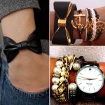 ways to wear bows bracelets