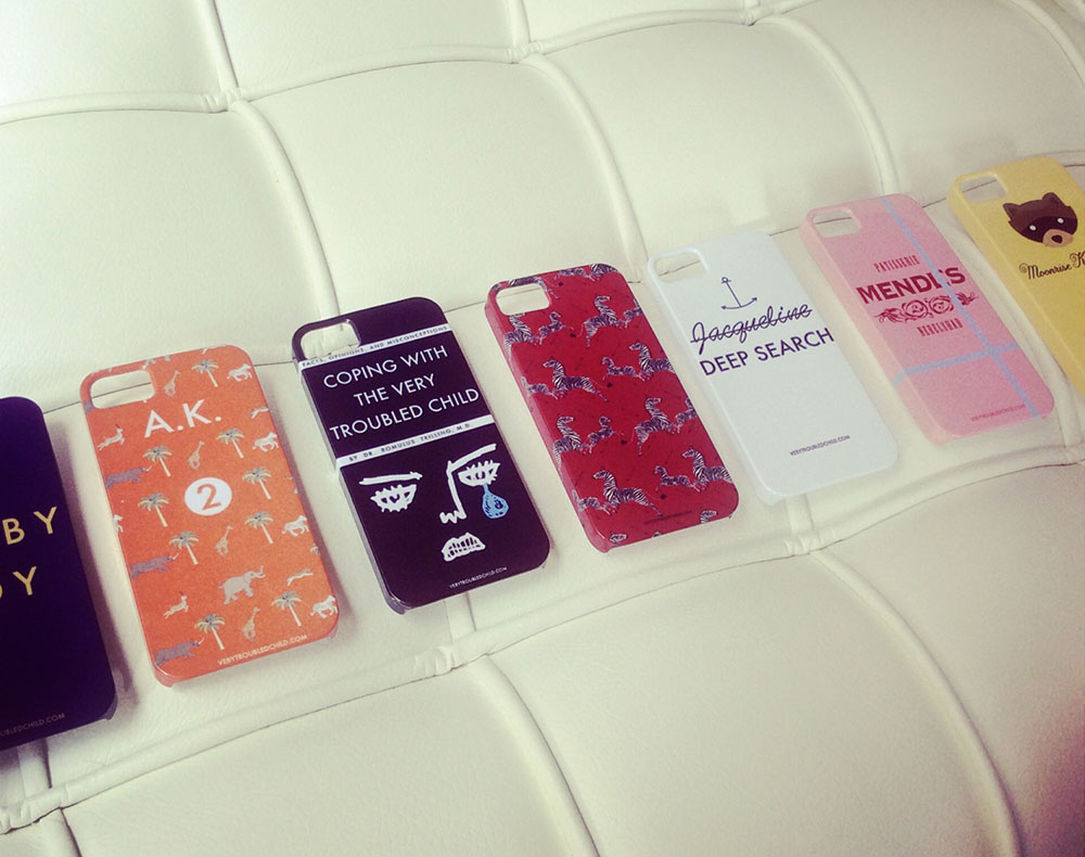 Wes Anderson phone cases Very Troubled Child