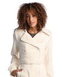 White Ben Sherman Taylor Double breasted Coat Urban Outfitters