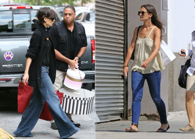 Chemicaliën parallel Communisme wide leg jeans better than skinny jeans Katie Holmes - StyleFrizz | Photo  Gallery
