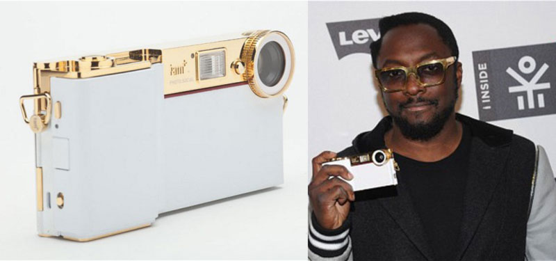 Will I Am promoting his new phone gadget