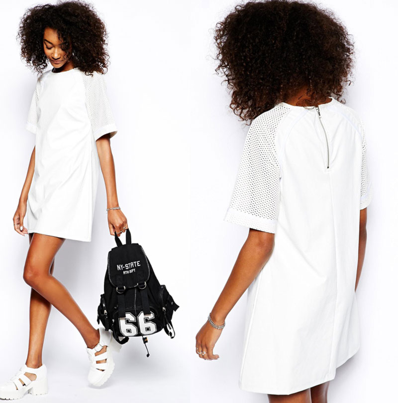 Wimbledon fashion inspiration white casual dress