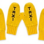 Yellow Taxi Mittens