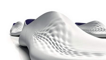 Zaha Hadid shoes for Lacoste