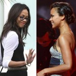 Zoe Saldana baby bump possibly