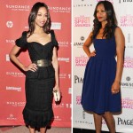 Zoe Saldana various events with and without baby bump